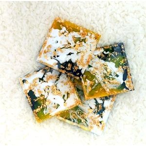 Resin coasters 4 to a set